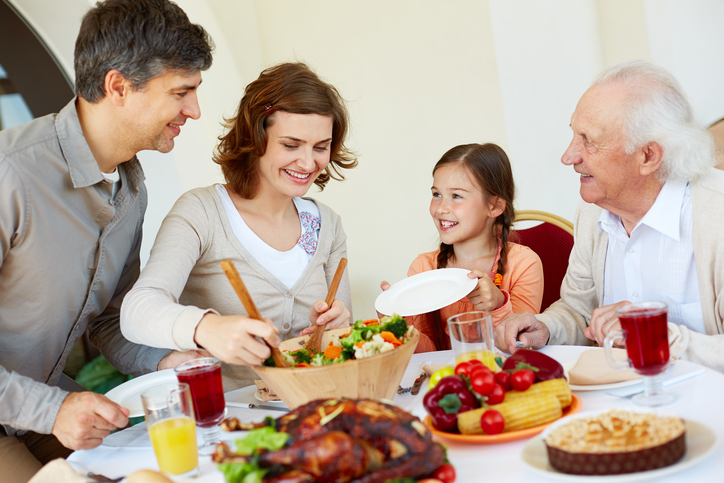 elderly care thanksgiving